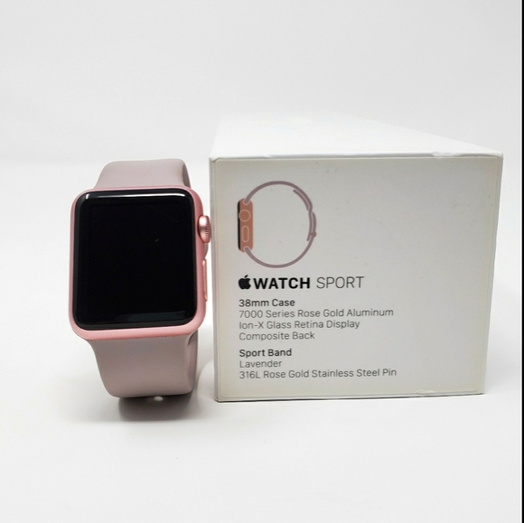 apple watch sport 38mm rose gold